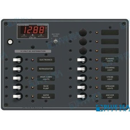 PANEL 13 INTERRUPTORES