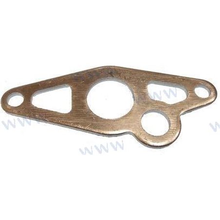 PLACA ORIENTADA TUBO AGUA