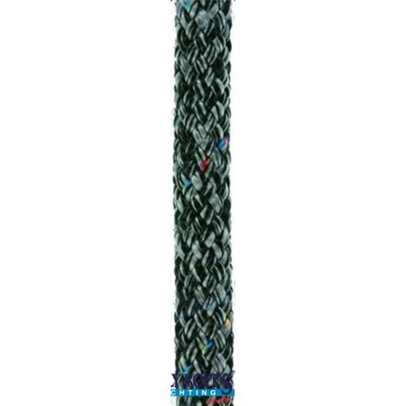 POLY-BRAID-32 8 MM GRIS/NEGRO (150M)