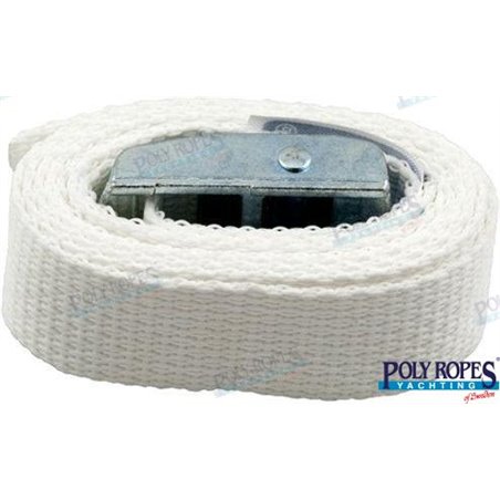 CINCHA POLIPROPILENO BLANCA (1 M)