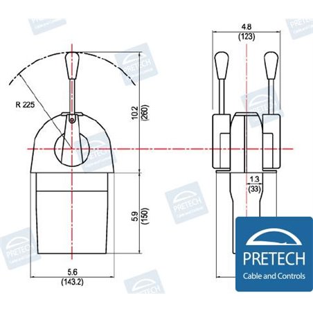 MANDO CONTROL 2P. TC