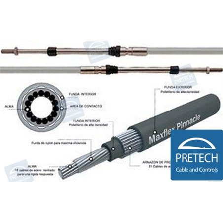 CABLE MANDO 3300S SS  18 PIES  5,50 M.