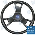 VOLANTE PISMO NEGRO - 350 MM
