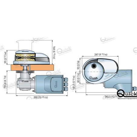 MOLINETE VERTICAL 1500W 12V 8 MM C/C