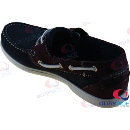 QUAYSIDE BERMUDA NAVY/PLUM - 36