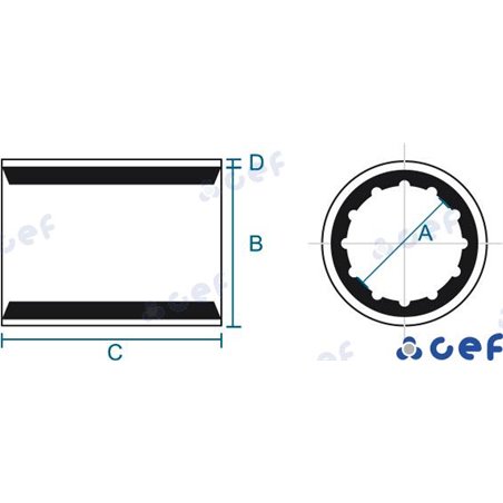 COJINETES DE BRONCE 2-5/8"X3-3/8"X10-1/2