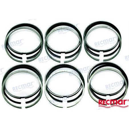 KIT AROS PISTON ( 6 ) UNIDADES