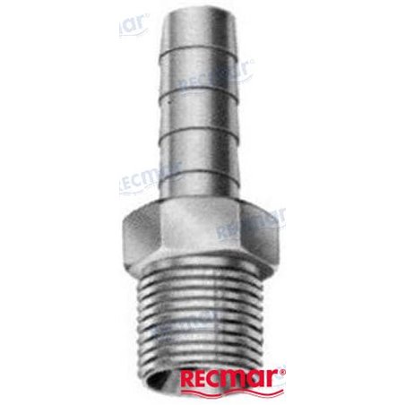 ENTRONQUE LATON 1/4" NPTX1/4