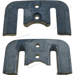 ANODO ALETA CAVITACION BRAVO ALUMINIO