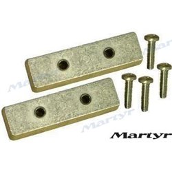 KIT ANODO TRIM TAB BENNET ALUMINIO