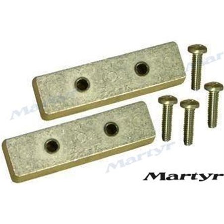 KIT ANODO TRIM TAB BENNET ALUMINIO