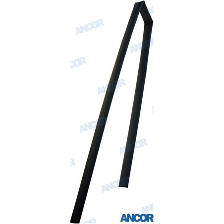 TUBO TERMORETRACTIL 19-6,4MM NEGRO