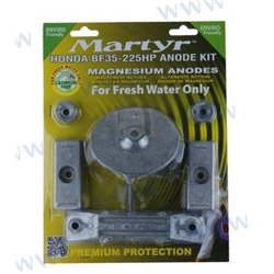 KIT ANODOS MAGNESIO HONDA 35-225HP