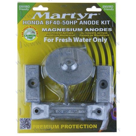 KIT ANODOS MAGNESIO HONDA 40/50HP