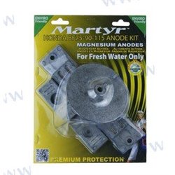 KIT ANODOS MAGNESIO HONDA 75/90/115HP