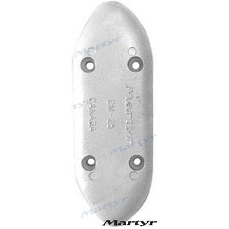 ANODO CASCO 235X86 ALUMINIO