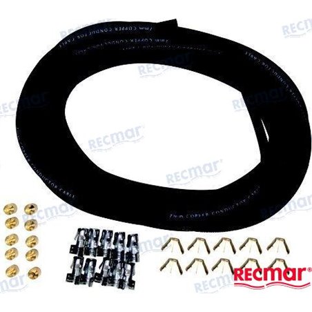 CABLE BUJIAS CON TERMINALES