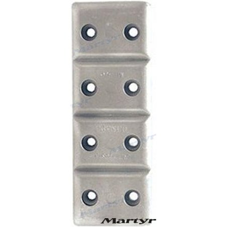 ANODO CASCO 191X70 ALUMINIO