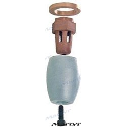 KIT ANODO EJE ALPHA Y BRAVO I ZINC