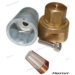 ANODO EJE RADICE 35MM