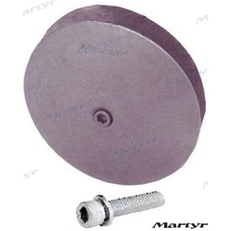 ANODO DISCO 3-3/4" ALUMINIO