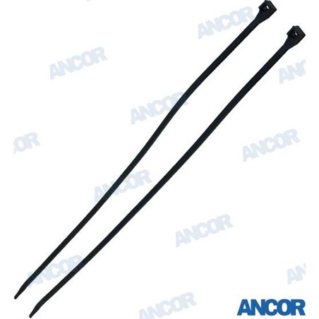 ABRAZADERAS PLASTICO 28 CM.