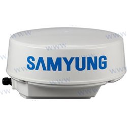 RADAR SAMYUNG 7" COLOR 24mn 4kw  ANTENA