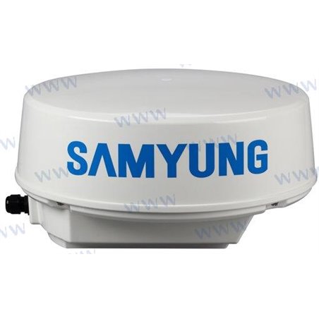 RADAR SAMYUNG 7" COLOR 24mn 4kw  ANTENA