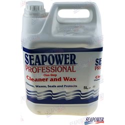 SEAPOWER CLEANER & WAX 5 LT.