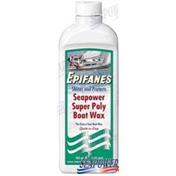 SEAPOWER SUPER POLY BOAT WAX 500ML.