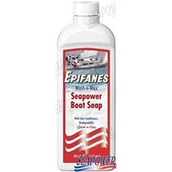 SEAPOWER WASH-N-WAX SOAP 500ML.