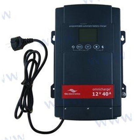 CARGADOR  TBS 12V 40A 3 salidas