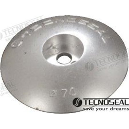ANODO TIMON ALUMINIO Ø 70 MM