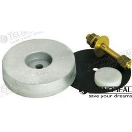 ANODO POPA ZINC Ø 140MM COMPLETO