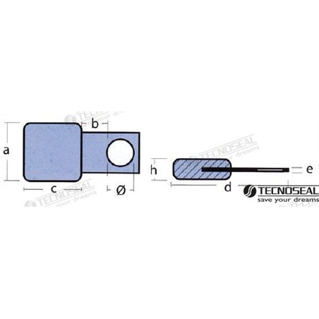 ANODO CAP ZINC Ø 22MM