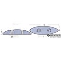 ANODO OVAL ZINC 140X40X22MM