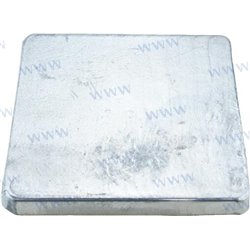 ANODO CUADRADO ZINC 100*100 H10