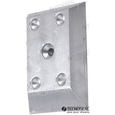 ANODO POSILLIPO ZINC 122X81X20MM