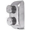ANODO MMI ZINC 150X80X40MM C/TAPON