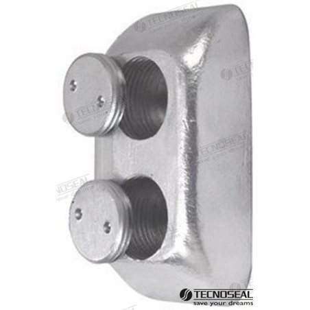 ANODO MMI ZINC 150X80X40MM C/TAPON