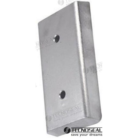 ANODO RECTANGULAR ZINC 400X80X30MM