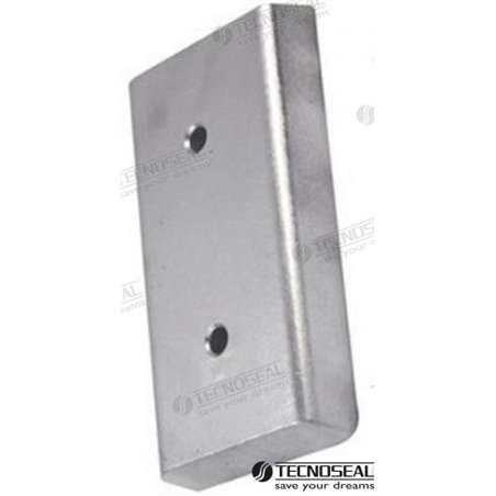 ANODO RECTANGULAR ZINC 220X100X30MM