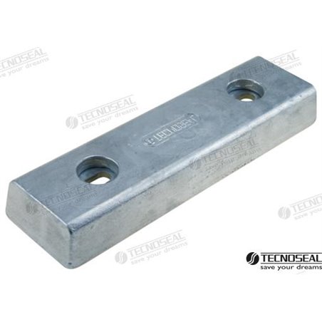 ANODO RECTANGULAR ZINC 300X80X46MM