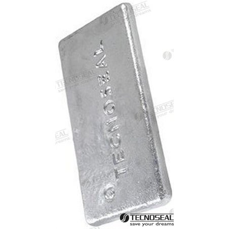 ANODO CALDAIA ZINC 300X150X25MM