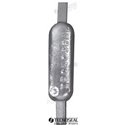 ANODO SECTOR NAVAL ZINC 400X30X6MM 7,8KG