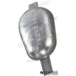 ANODO PARA SOLDAR ZINC 250X25X5MM 3KG