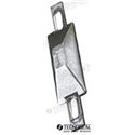ANODO LINGOTE C/INSERTO ZINC 0,26KG