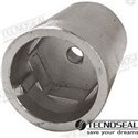 ANODO RADICE ZINC HEXAGONAL EJE 45MM