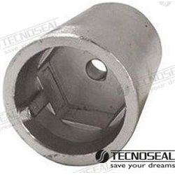 ANODO RADICE HEXAGONAL ZINC EJE 50MM