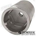 ANODO RADICE HEXAGONAL ZINC EJE 55MM